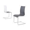 Grey Leather Dining Chairs (Photo 20 of 25)