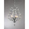 4-Light Chrome Crystal Chandeliers (Photo 5 of 15)