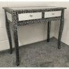Silver Stainless Steel Console Tables (Photo 14 of 15)