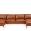 U Shaped Leather Sectional Sofas (Photo 3 of 15)