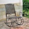 Wrought Iron Patio Rocking Chairs (Photo 14 of 15)