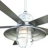 Galvanized Outdoor Ceiling Fans With Light (Photo 7 of 15)