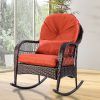 Padded Patio Rocking Chairs (Photo 9 of 15)