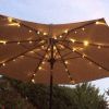 Patio Umbrellas With Solar Led Lights (Photo 2 of 15)