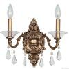 Roman Bronze And Crystal Chandeliers (Photo 8 of 15)