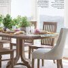 Rustic Brown Lorraine Pedestal Extending Dining Tables (Photo 12 of 25)