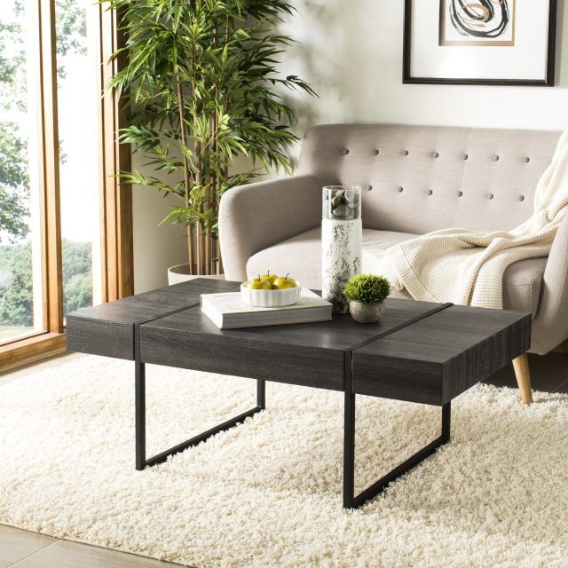 2024 Popular Rectangular Coffee Tables with Pedestal Bases
