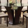 Dark Brown Wood Dining Tables (Photo 9 of 25)