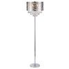 Chrome Finish Metal Standing Lamps (Photo 9 of 15)