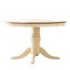 Weathered Gray Owen Pedestal Extending Dining Tables (Photo 12 of 25)