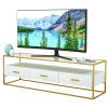 White Tv Stands Entertainment Center (Photo 6 of 15)