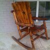 Wooden Patio Rocking Chairs (Photo 4 of 15)