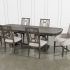 Laurent 7 Piece Rectangle Dining Sets with Wood and Host Chairs