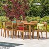 Laurent 7 Piece Rectangle Dining Sets With Wood And Host Chairs (Photo 20 of 25)