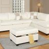 Leather Sectional Sofas With Ottoman (Photo 14 of 15)