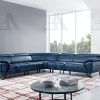 Molnar Upholstered Sectional Sofas Blue/Gray (Photo 10 of 25)