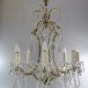 French Glass Chandelier (Photo 3 of 15)