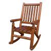 Wooden Patio Rocking Chairs (Photo 5 of 15)