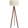 Wood Tripod Standing Lamps (Photo 1 of 15)