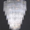 Large Glass Chandelier (Photo 8 of 15)