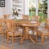 The Best Oval Oak Dining Tables and Chairs