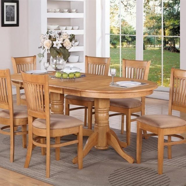The Best Oval Oak Dining Tables and Chairs