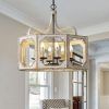 French Iron Lantern Chandeliers (Photo 9 of 15)