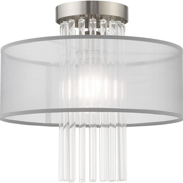 Top 15 of Polished Nickel and Crystal Modern Pendant Lights