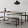 Iron Dining Tables With Mango Wood (Photo 18 of 25)