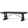 Rustic Brown Lorraine Pedestal Extending Dining Tables (Photo 1 of 25)