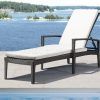 Black Outdoor Chaise Lounge Chairs (Photo 7 of 15)
