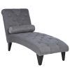 Grey Chaise Lounge Chairs (Photo 11 of 15)