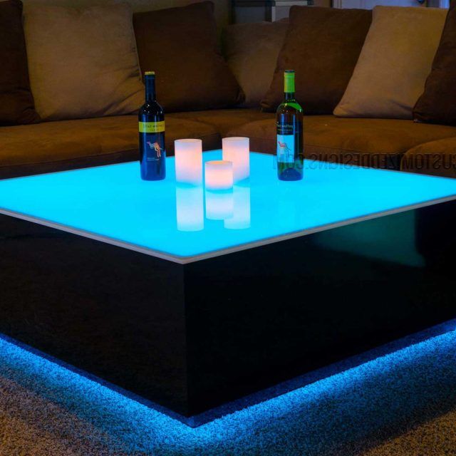 15 Best Ideas Coffee Tables with Led Lights