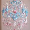 Turquoise Blue Chandeliers (Photo 3 of 15)