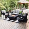 Patio Conversation Sets With Ottomans (Photo 5 of 15)