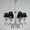 Black Chandeliers With Shades (Photo 2 of 15)