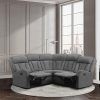 3-Piece Curved Sectional Set (Photo 6 of 15)