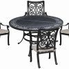 Magnolia Home Breakfast Round Black Dining Tables (Photo 19 of 25)