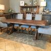 Magnolia Home Shop Floor Dining Tables With Iron Trestle (Photo 21 of 25)