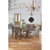 Magnolia Home Shop Floor Dining Tables With Iron Trestle (Photo 4 of 25)