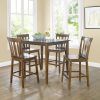 Laurent 7 Piece Rectangle Dining Sets With Wood Chairs (Photo 25 of 25)