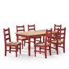 Red Dining Table Sets (Photo 21 of 25)
