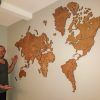 Wooden World Map Wall Art (Photo 14 of 15)