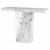 White Stone Console Tables (Photo 15 of 15)