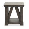 Rustic Gray End Tables (Photo 8 of 15)