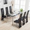 Glass Dining Tables With 6 Chairs (Photo 12 of 25)
