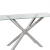Chrome And Glass Rectangular Console Tables (Photo 11 of 15)