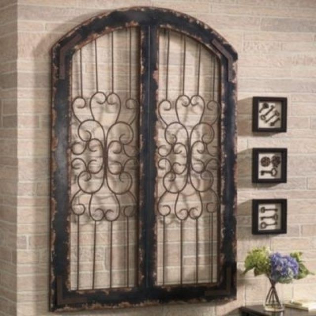 15 Best Collection of Metal Gate Wall Art