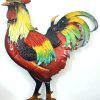 Metal Rooster Wall Decor (Photo 10 of 15)