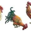 Metal Rooster Wall Decor (Photo 6 of 15)